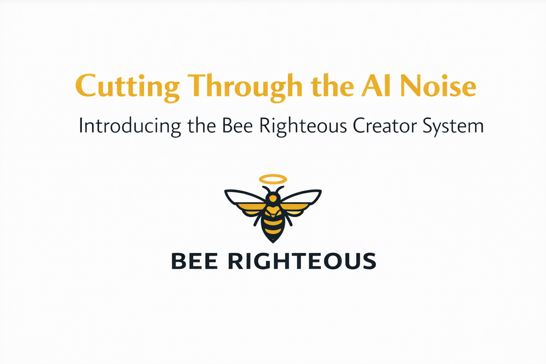 Bee Righteous Creator System roadmap for AI music tools, training, workflow, releases and creator development