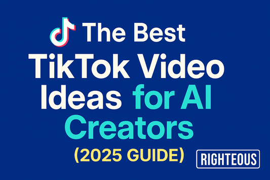 Best TikTok Video Ideas for AI Creators (2025 Guide) - Jack Righteous