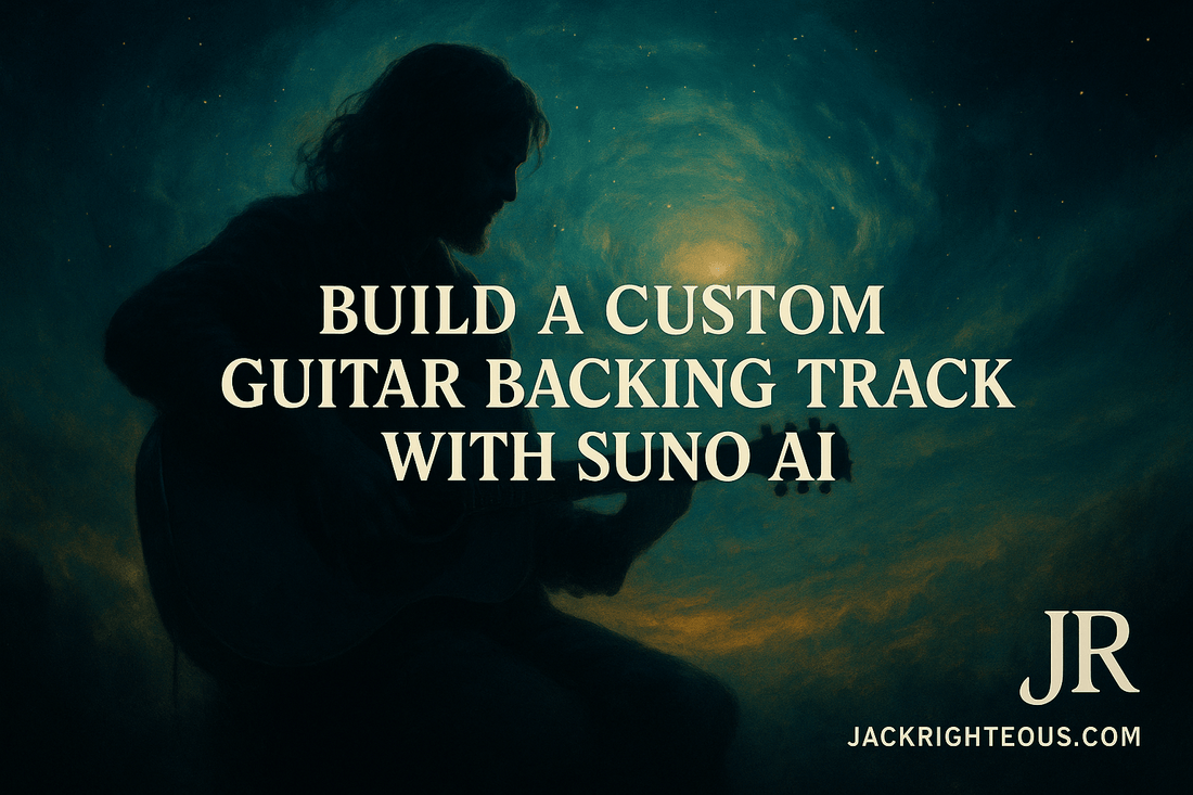 Build a Custom Guitar Backing Track with Suno AI - Jack Righteous