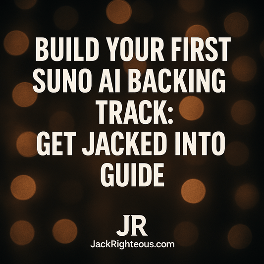 Build Your First Suno AI Backing Track: GET JACKED Guide - Jack Righteous