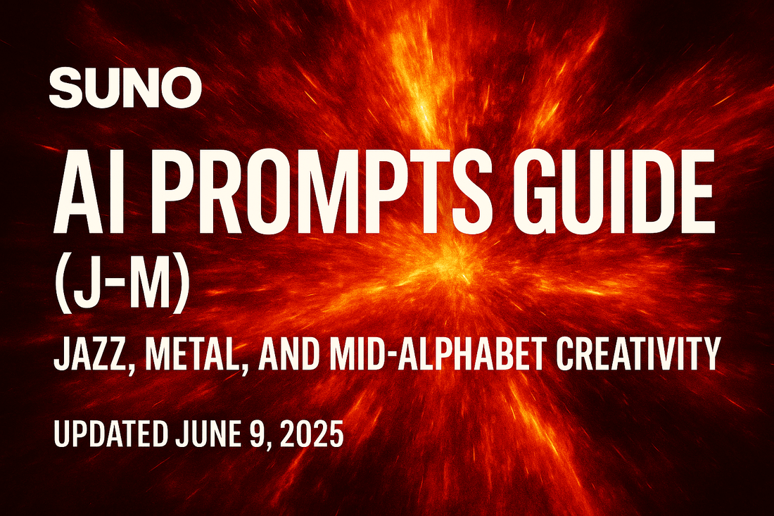 Continue Your Journey: Suno AI Prompts Guide J-M Mastery - Jack Righteous