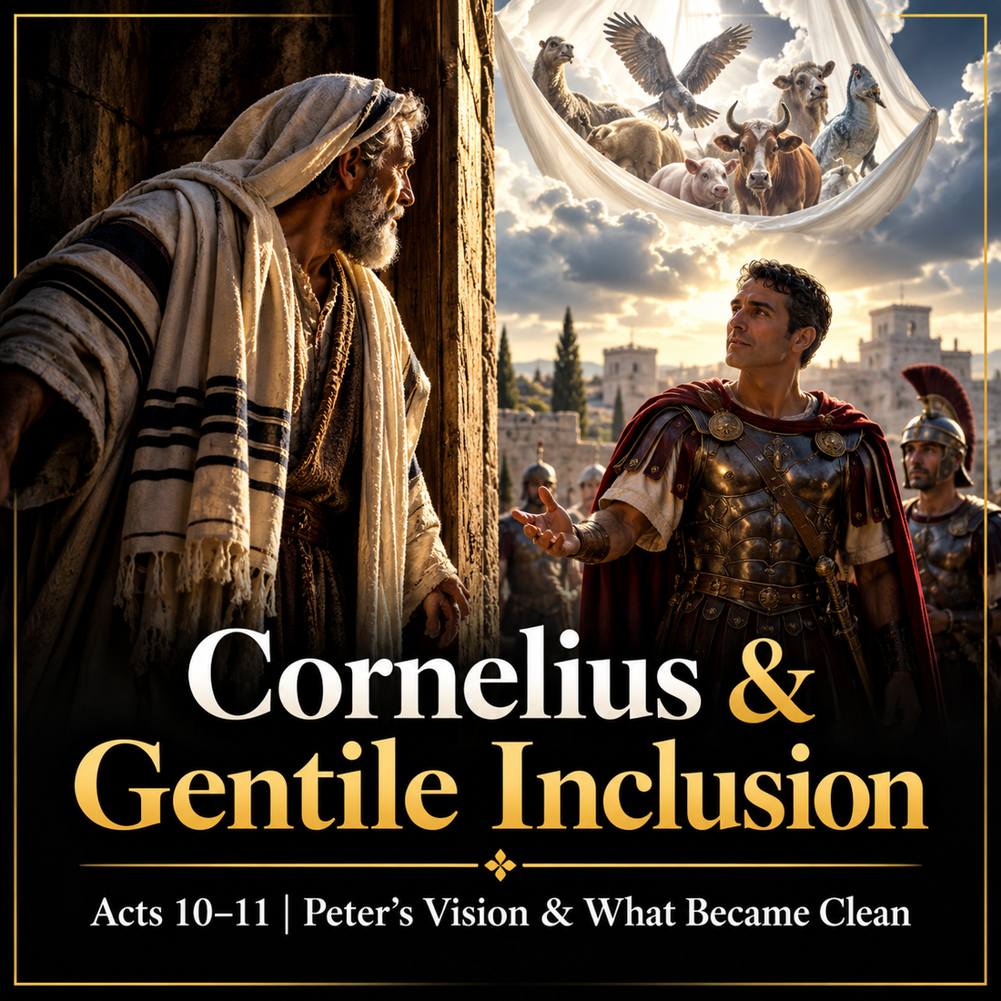 Cornelius and Gentile Inclusion: Acts 10–11, Peter’s vision and what became clean