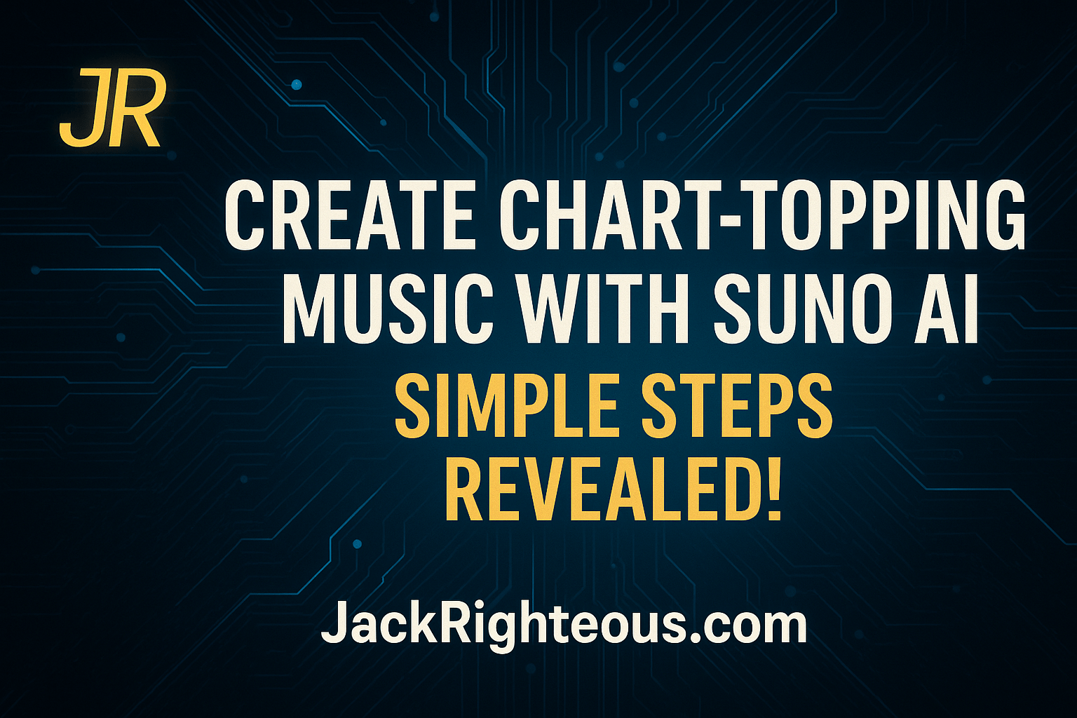 Create Chart-Topping Music with Suno AI: Simple Steps Revealed! - Jack Righteous