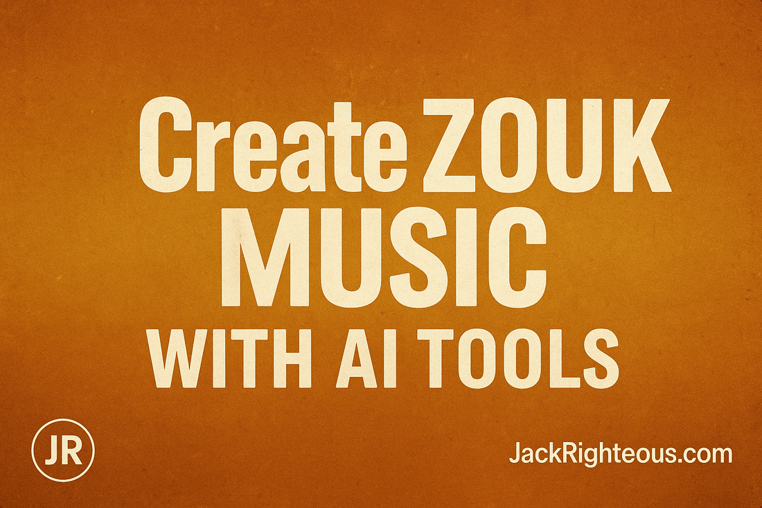 Create Zouk Music with Suno AI: 2025 Guide for Creators - Jack Righteous