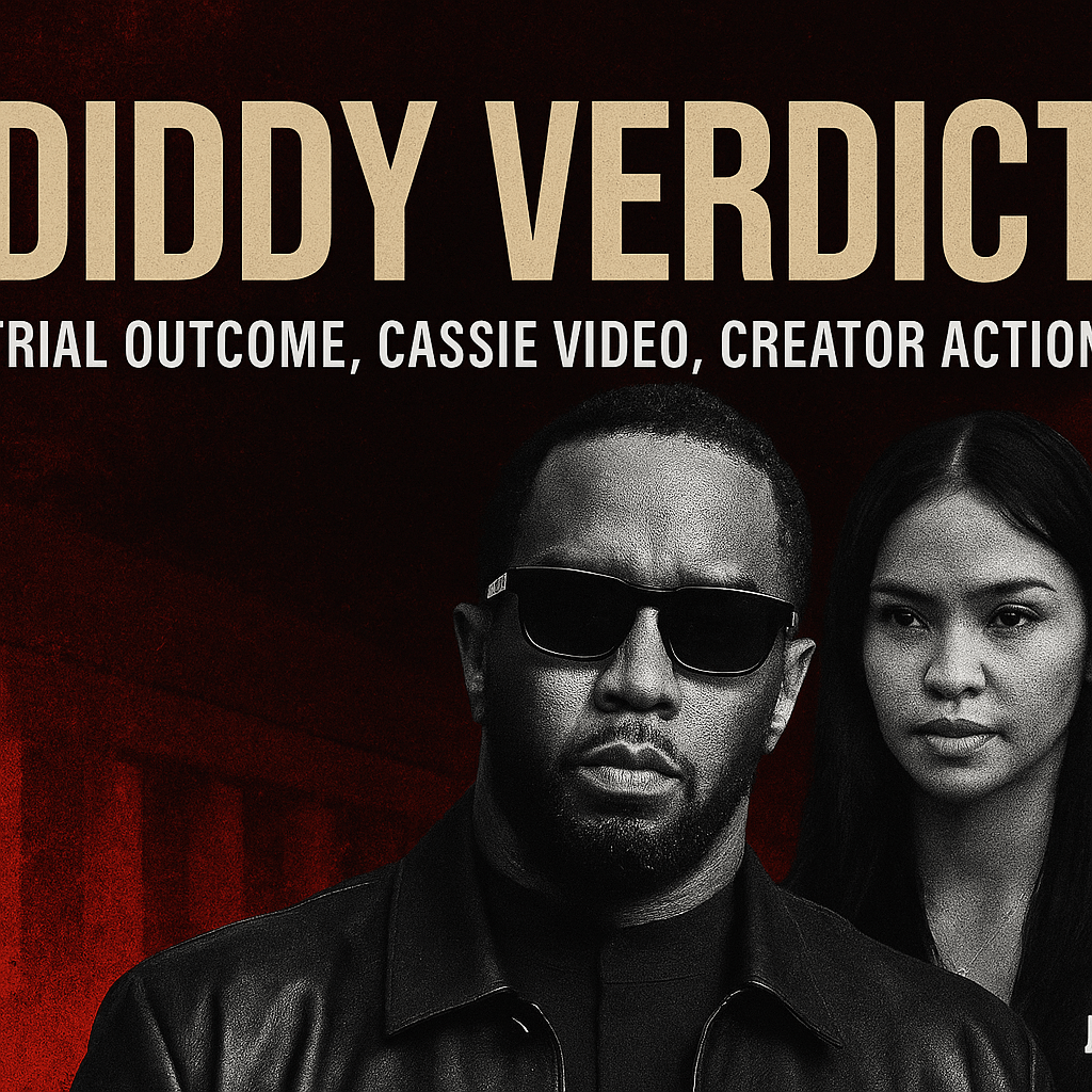 Diddy Verdict: Trial Outcome, Cassie Video, Creator Action - Jack Righteous