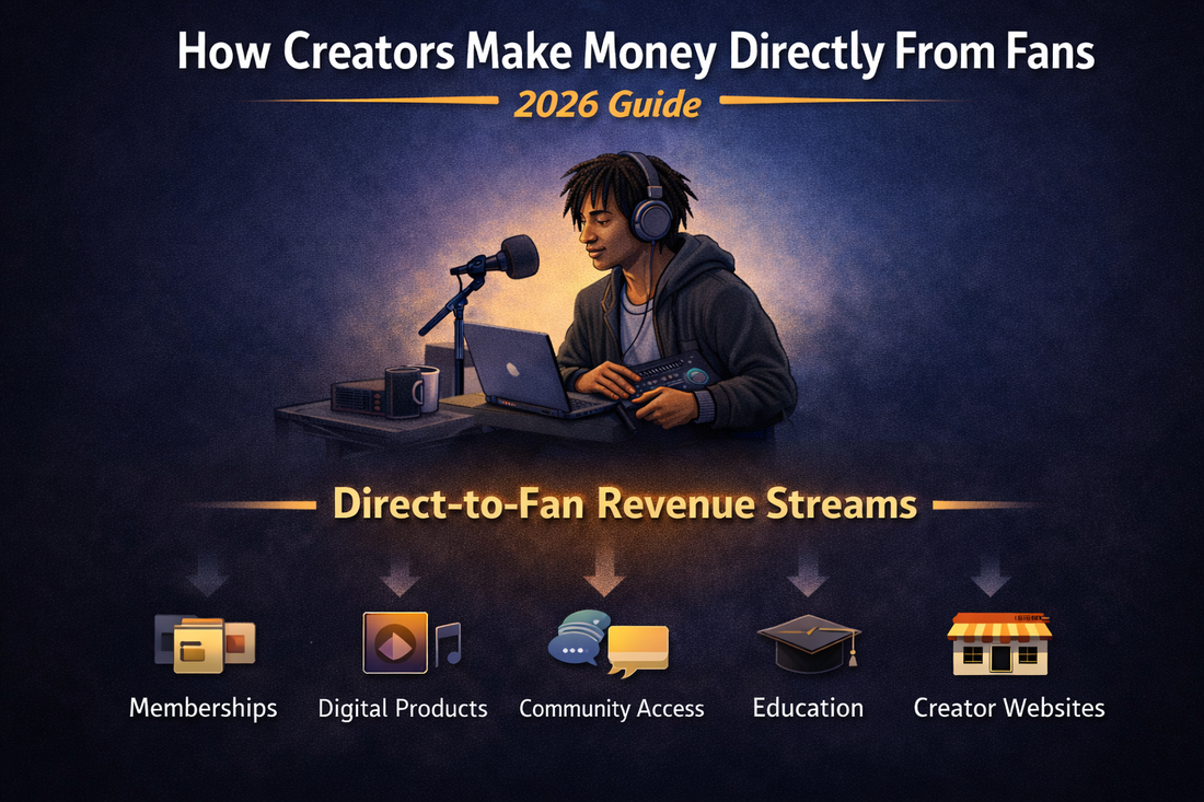Direct-to-fan strategy for AI creators building owned audiences, offers and relationships beyond platform reach