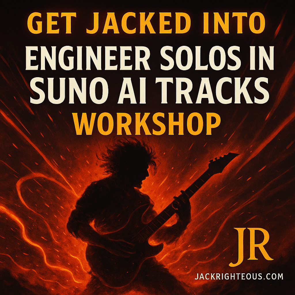 GET JACKED INTO Engineer Solos in Suno AI Tracks: Workshop - Jack Righteous