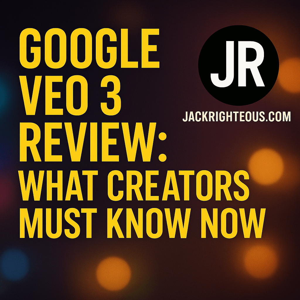 Google Veo 3 Review: What Creators Must Know Now - Jack Righteous