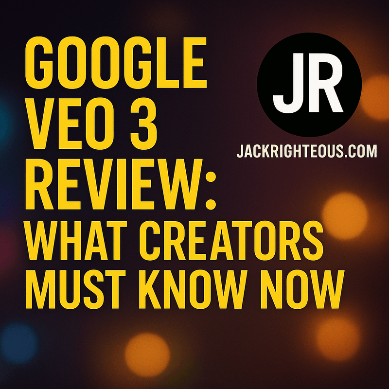 Google Veo 3 Review: What Creators Must Know Now - Jack Righteous