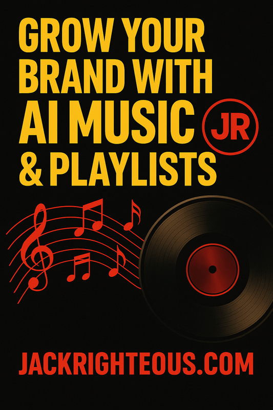 Grow Your Brand with AI Music and Playlists - Jack Righteous