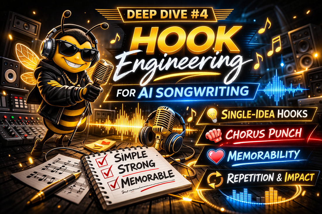 Hook engineering guide for building clearer, stronger and more memorable choruses in AI-assisted songwriting