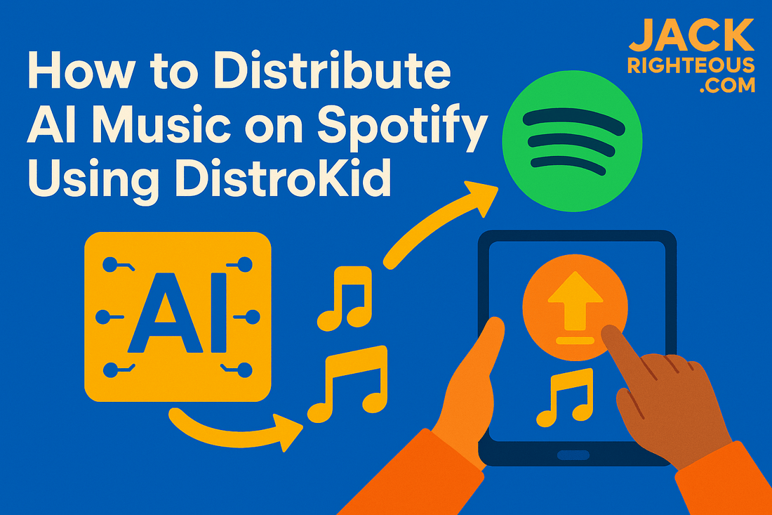 How to Distribute AI-Generated Music on Spotify Using DistroKid - Jack Righteous