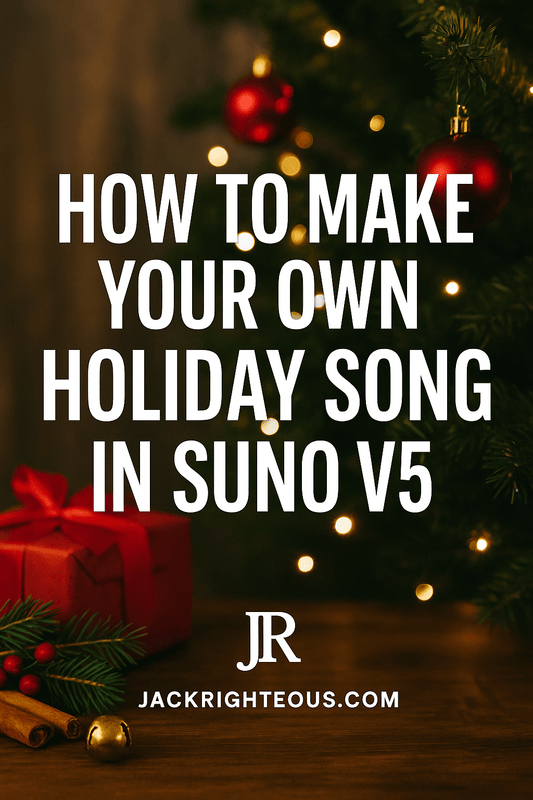 How to Make Your Own Holiday Song in Suno V5 (Guide) - Jack Righteous