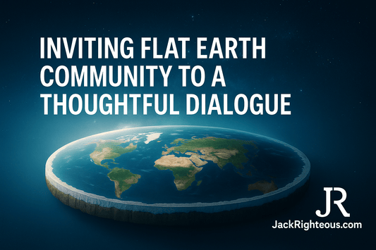 Inviting Flat Earth Community To A Thoughtful Dialogue - Jack Righteous