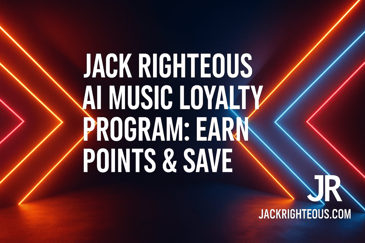 Jack Righteous AI Music Loyalty Program: Earn Points & Save