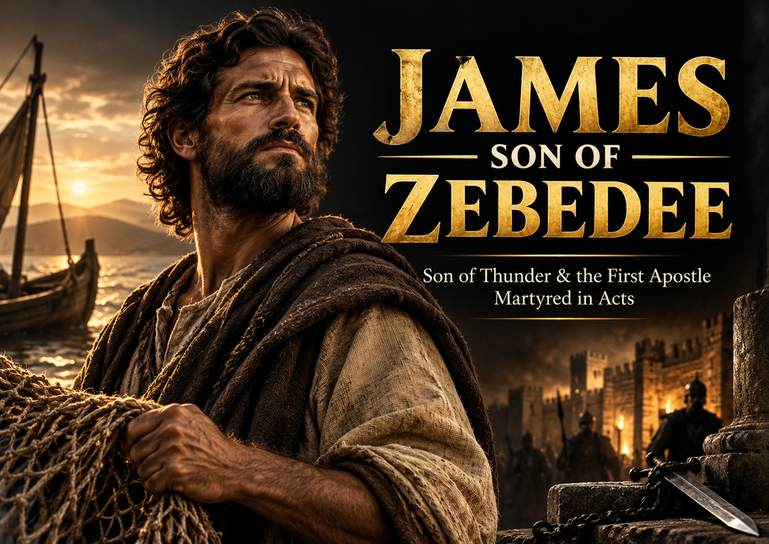 James son of Zebedee: Son of Thunder and the first apostle martyred in Acts