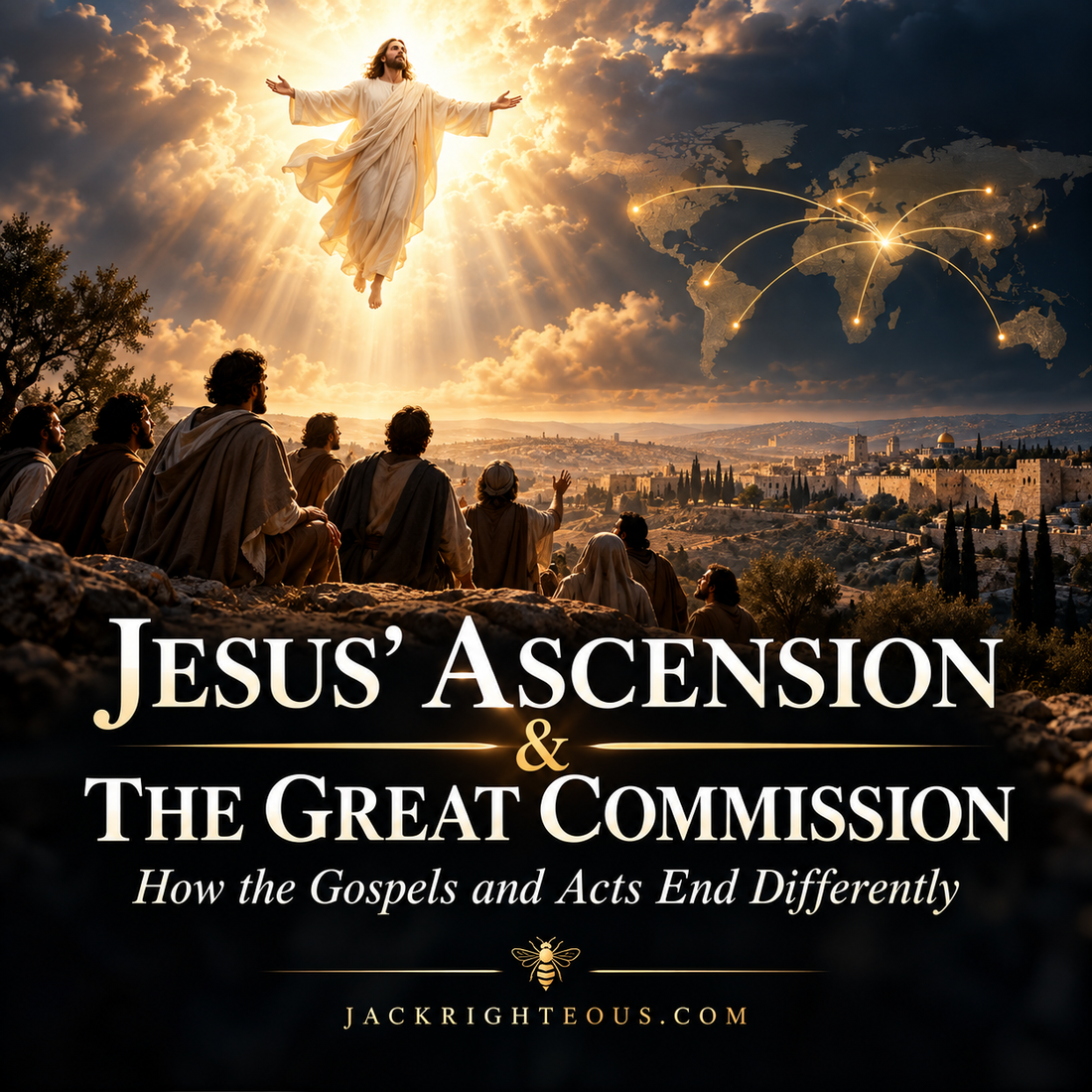 Jesus’ Ascension and the Great Commission: how the Gospels and Acts end differently