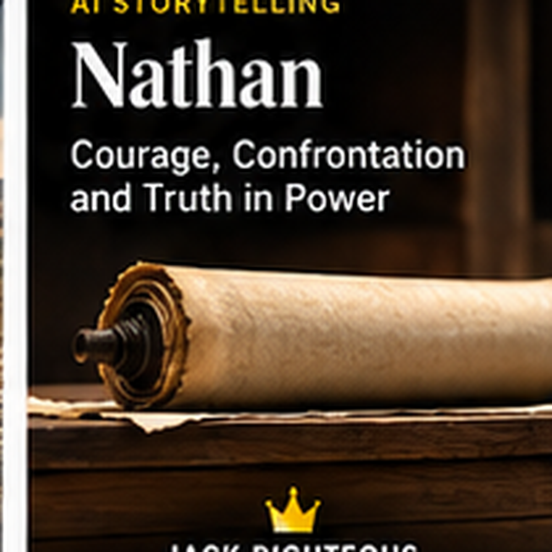 Nathan the Prophet AI storytelling case study cover about confrontation truth and moral clarity