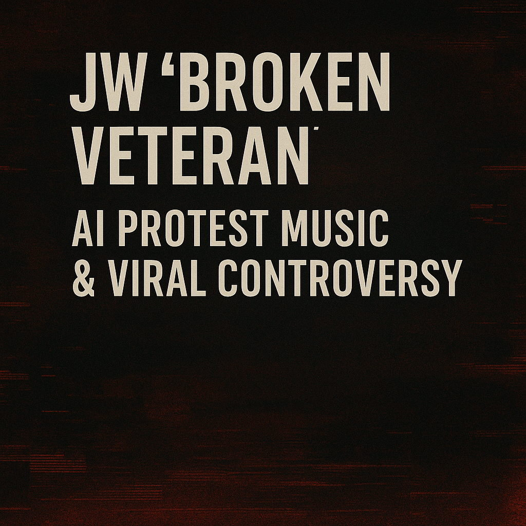 JW “Broken Veteran” — AI Protest Music & Viral Controversy - Jack Righteous