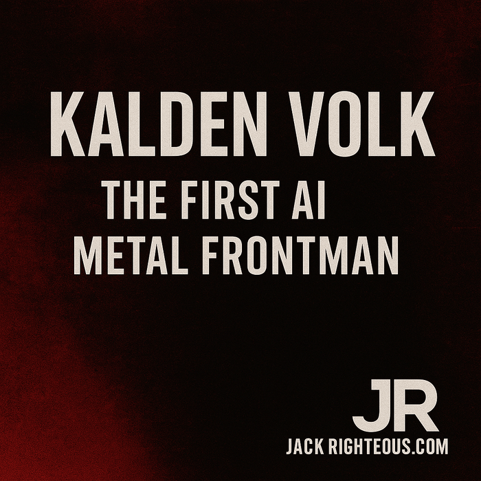Kalden Volk — The First AI Metal Frontman - Jack Righteous