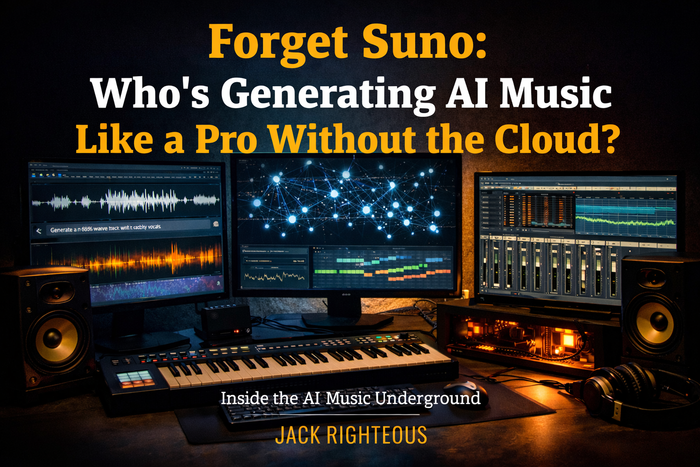 Local AI music generation guide covering tools, hardware, setup costs and who benefits from running models on their own computer