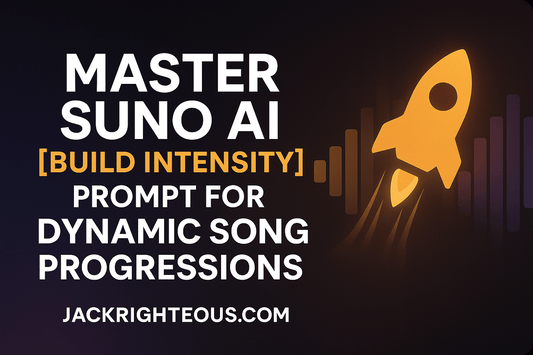 Master Suno AI [Build Intensity] Prompt for Dynamic Song Progressions - Jack Righteous