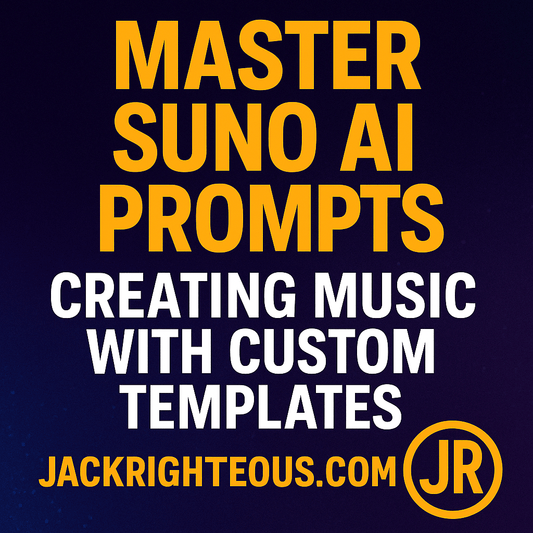 Master Suno AI Prompts: Creating Music with Custom Templates - Jack Righteous