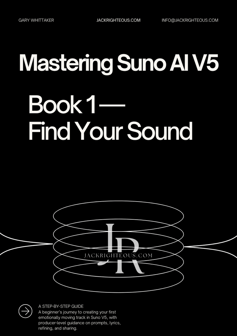 Mastering Suno AI V5: Beginner’s Music Guide (PDF) - Jack Righteous