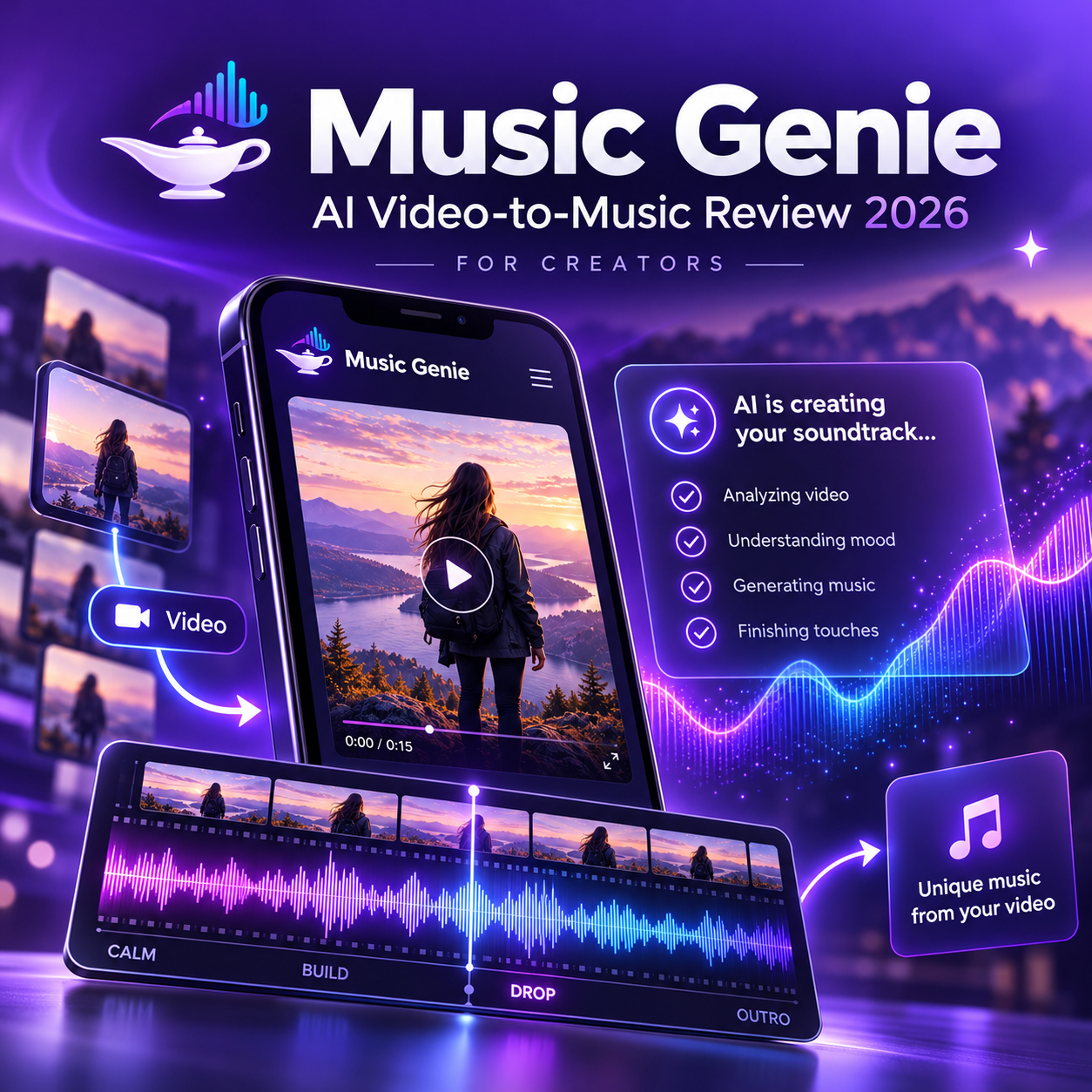 Music Genie Review 2026: AI Video-to-Music, Pricing, Licensing & Detec ...