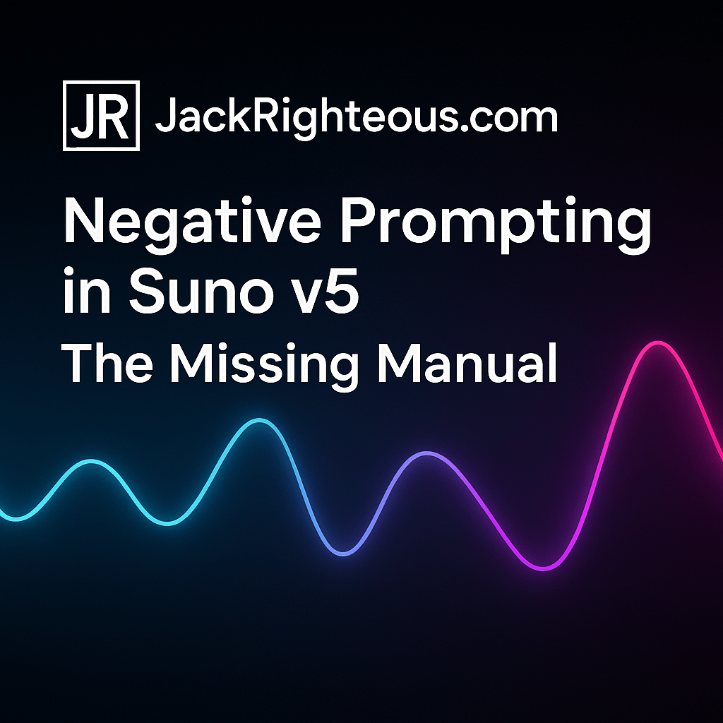 Negative Prompting in Suno v5: Complete Guide - Jack Righteous