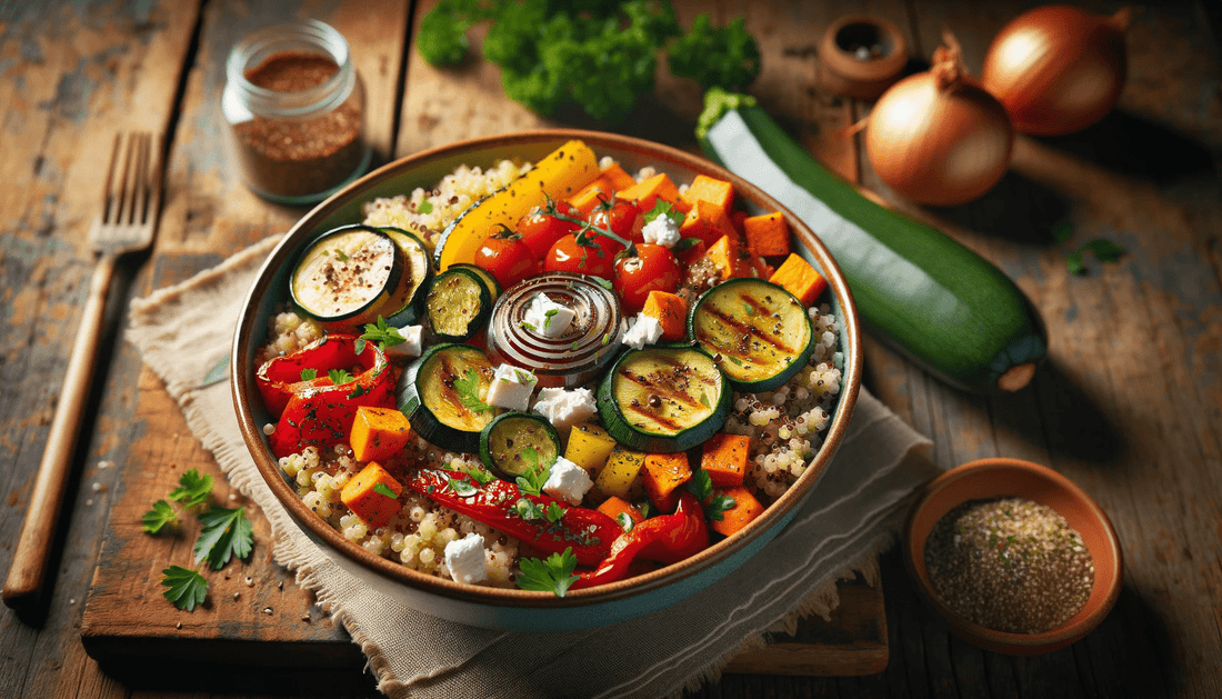 Roasted Vegetable and Quinoa Bowl - Jack Righteous