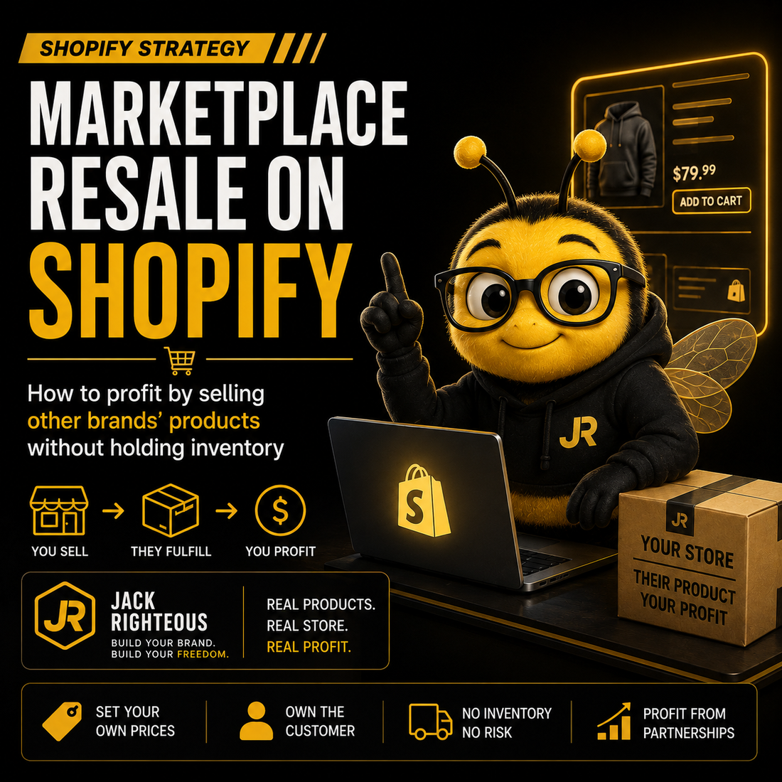 Shopify marketplace resale guide for selling other brands through approved supplier and creator-commerce workflows