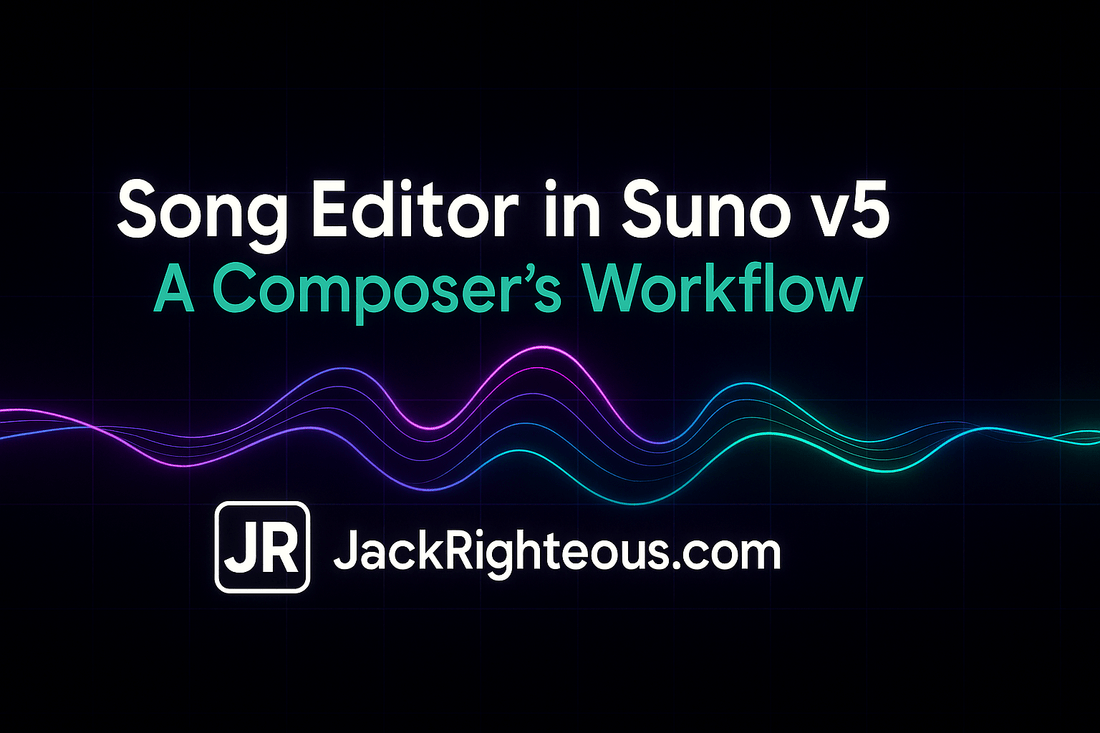 Song Editor in Suno v5: Composer’s Workflow - Jack Righteous