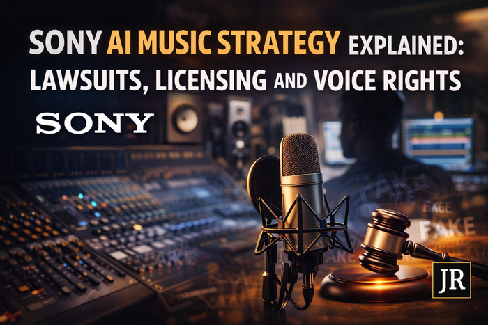Sony AI music strategy guide covering lawsuits, licensing and voice rights in 2026
