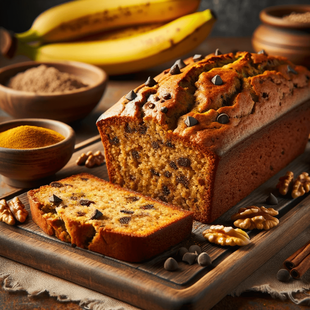 Spiced Banana Bread Loaf - Jack Righteous