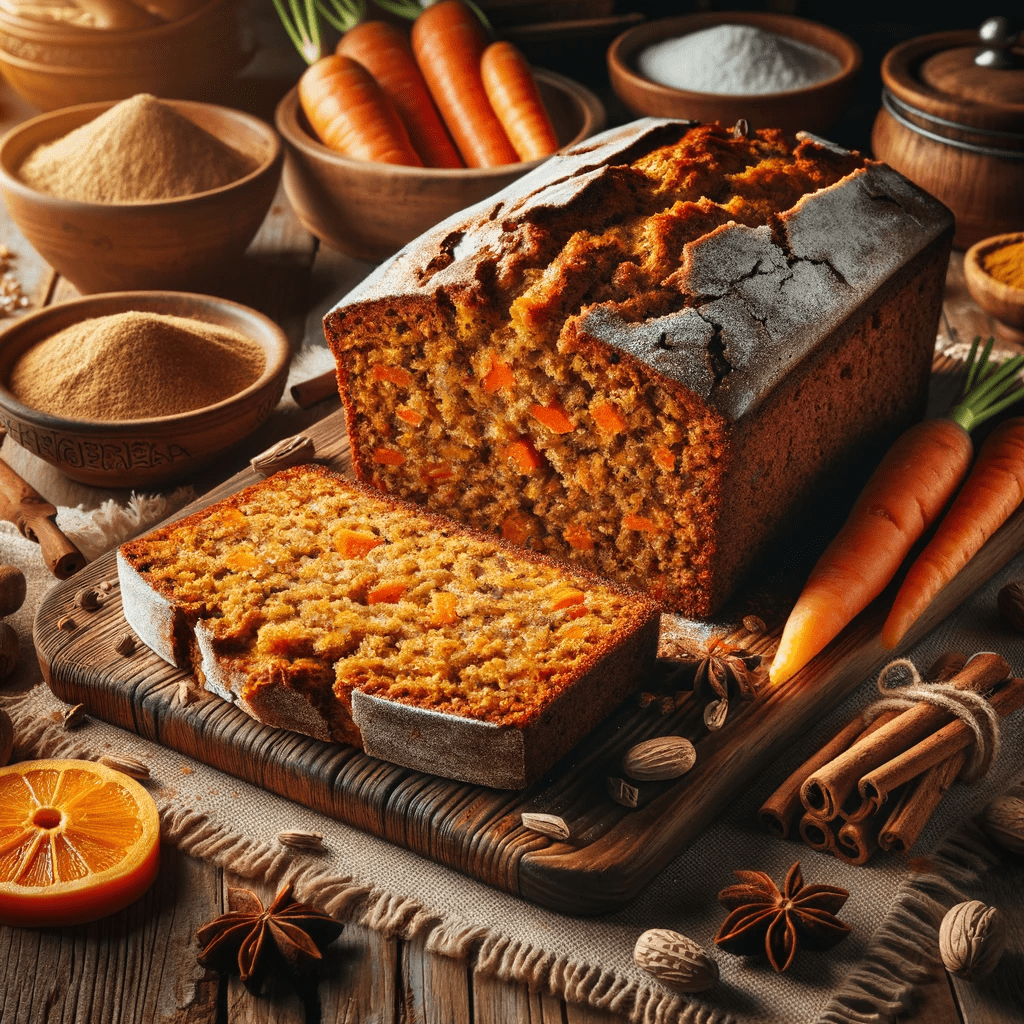 Spiced Carrot Bread with Cinnamon-Nutmeg Infused Butter - Jack Righteous