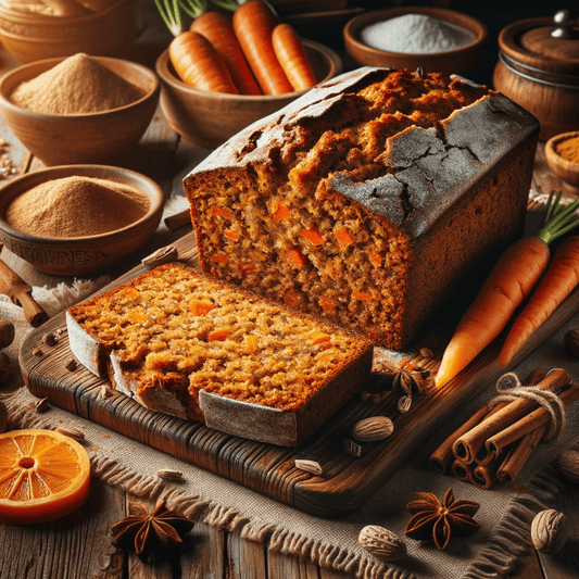 Spiced Carrot Bread with Cinnamon-Nutmeg Infused Butter - Jack Righteous