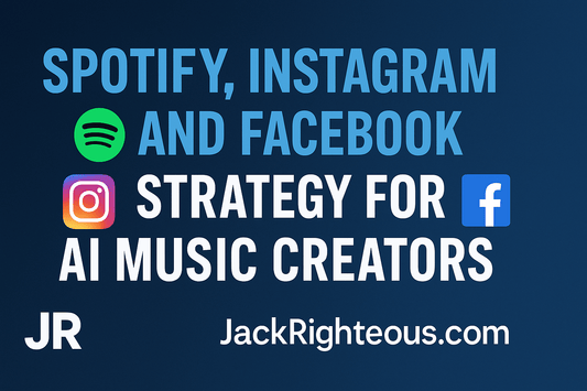 Spotify and Meta Strategy for AI Music Creators - Jack Righteous