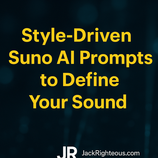 Style-Driven Suno AI Prompts to Define Your Sound - Jack Righteous