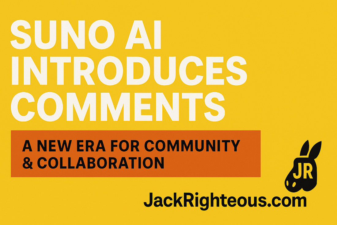 Suno AI Comments: Build Your Music Community Now - Jack Righteous