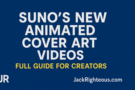 Suno Animated Cover Art: How to Use the New Video Feature - Jack Righteous