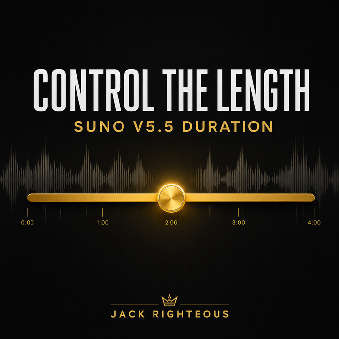 Suno v5.5 Duration slider guide for controlling song length without breaking the intended structure