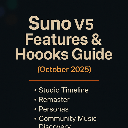 Suno V5 Features & Hoooks Guide (October 2025) - Jack Righteous