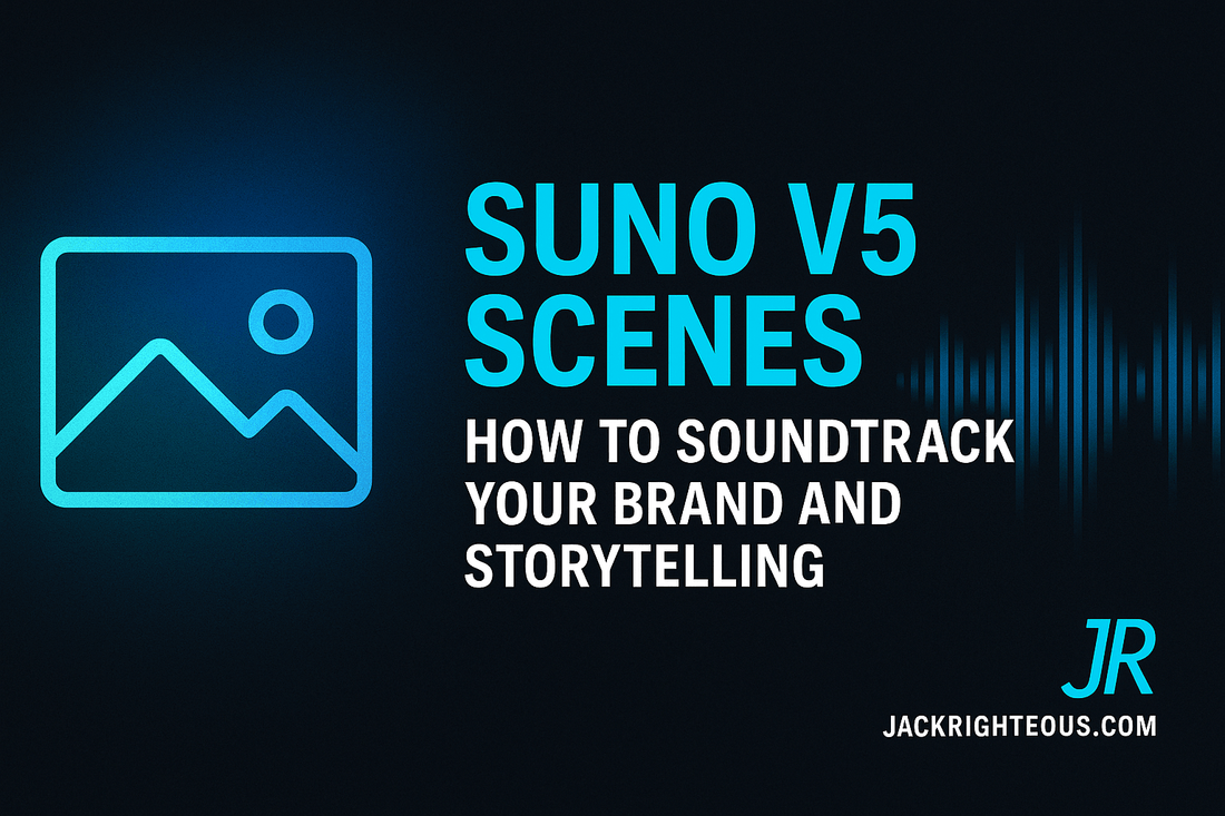 Suno Scenes visual storytelling guide for brand soundtracks, character themes and visual-to-music ideas