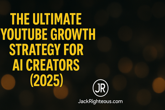 The Ultimate YouTube Growth Strategy for AI Creators (2025) - Jack Righteous
