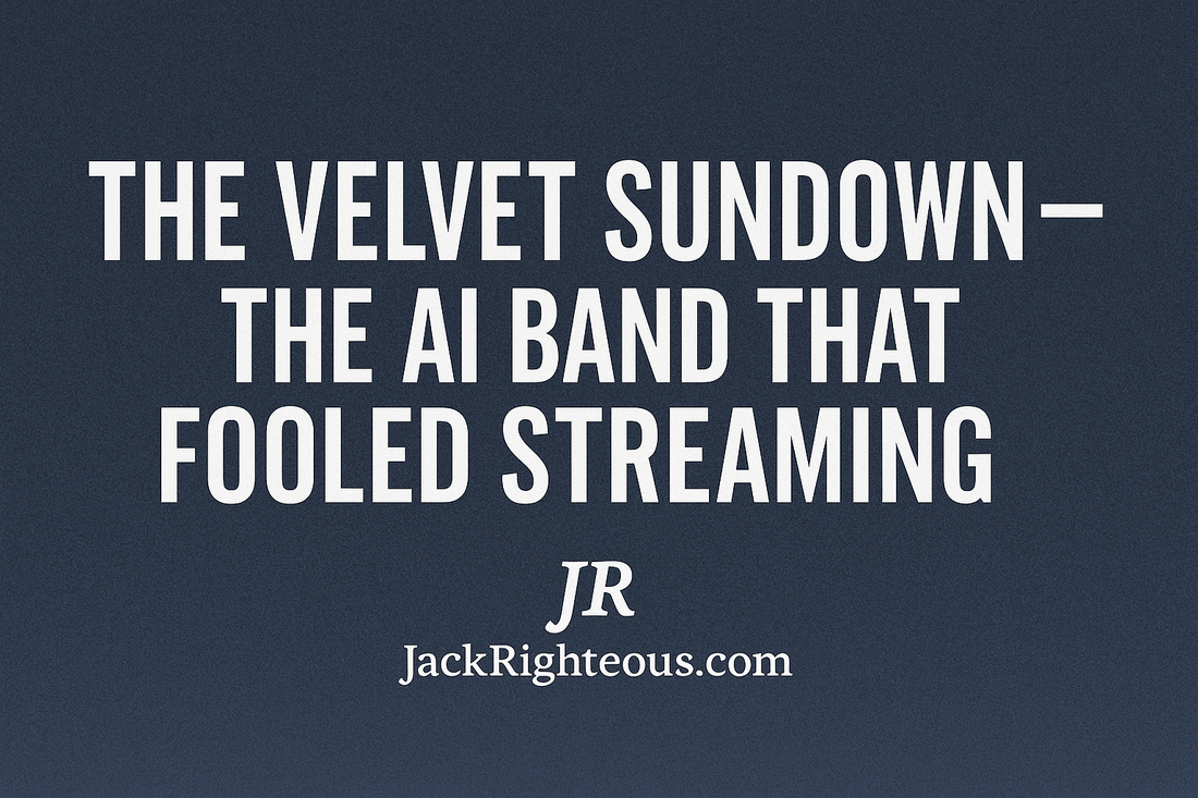 The Velvet Sundown — The AI Band That Fooled Streaming - Jack Righteous
