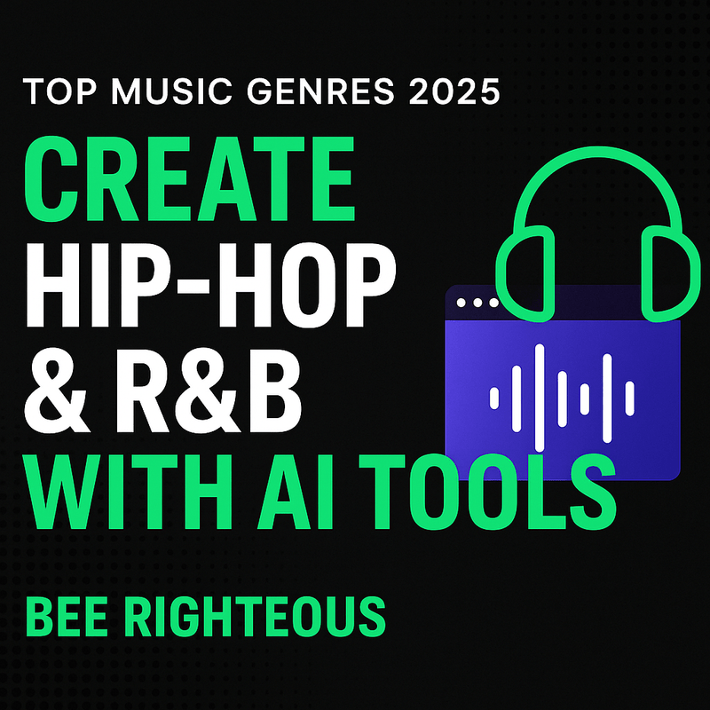 Suno Hip-Hop prompts for rap beats, flows and R&B hooks