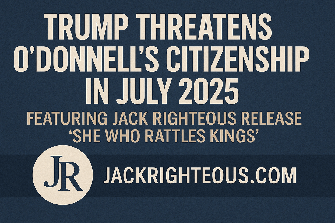 Trump Threatens O'Donnell's Citizenship in July 2025 - Jack Righteous