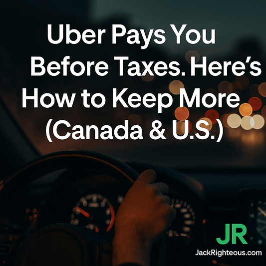 Untaxed Uber Payouts: Keep More with Smart Tax Moves - Jack Righteous