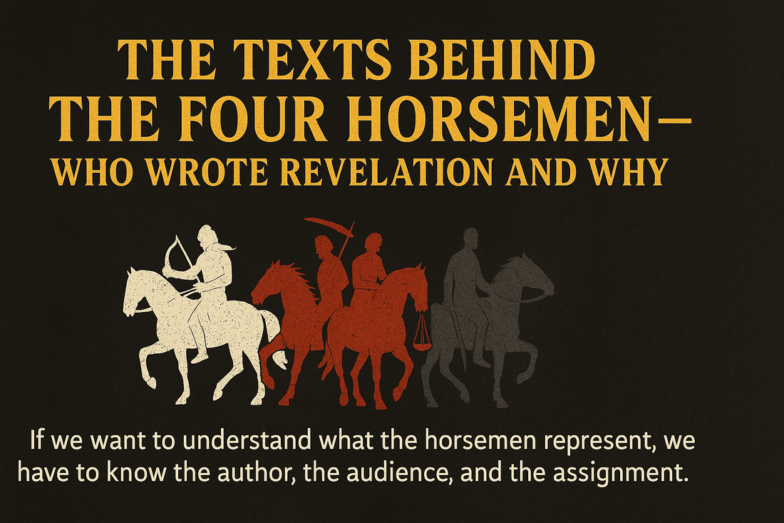 John of Patmos and the biblical origins of Revelation’s Four Horsemen